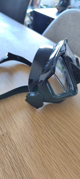 Máscara de mergulho/snorkeling com lentes -2.0 (nova)