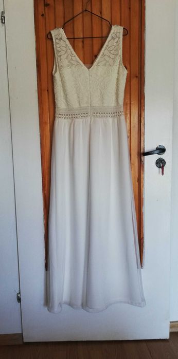Zestaw ślubny, suknia 44-46, bolerko plus welon