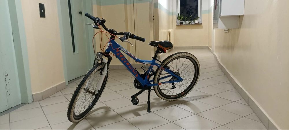 Rower kross hexagon na kołach 24" po przeglądzie