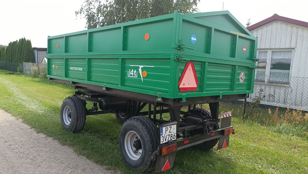 Przyczepa rolnicza Autosan D-46A/D-732 rocznik 1985