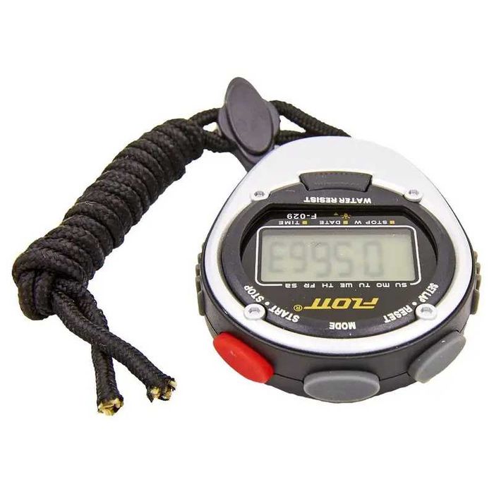 Секундомір 2 результата пам'яті FLOTT F-029 чорний-срібний