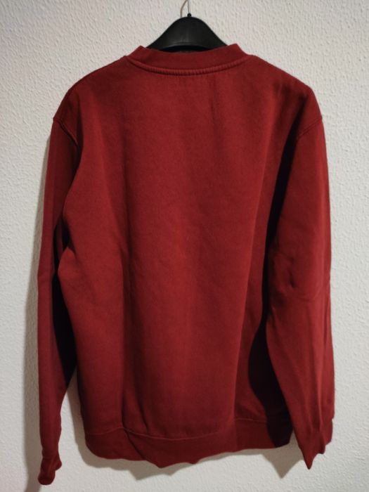 Sweatshirt vermelho escuro