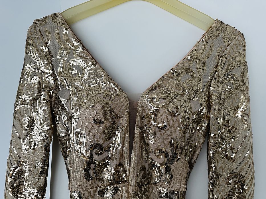 Dluga sukienka Syrenka