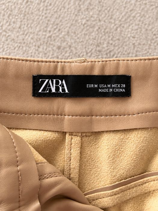Спідниця Zara під шкіру