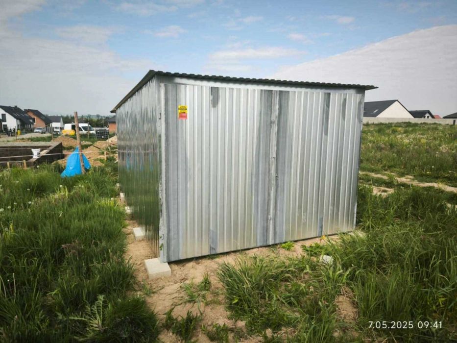 Garaż blaszany 3x5 II gatunek LIPNO