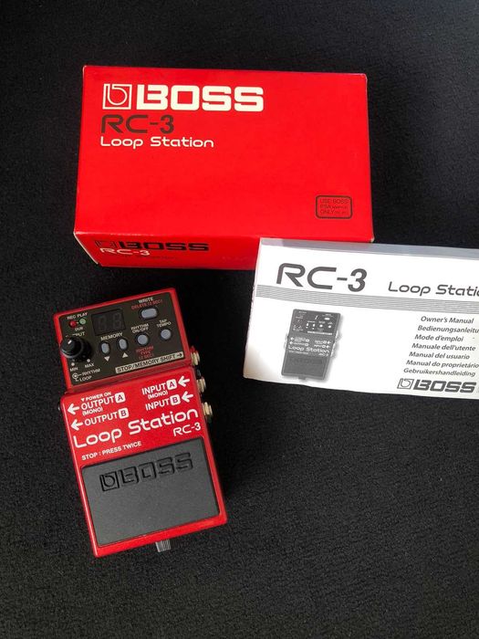 Pedal BOSS RC-3 Loop Station