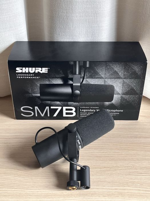 Mikrofon SHURE SM7b - stan IDEALNY - oryginalny
