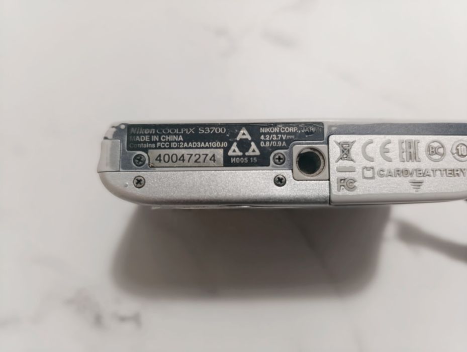 Фотоапарат nikon s 3700