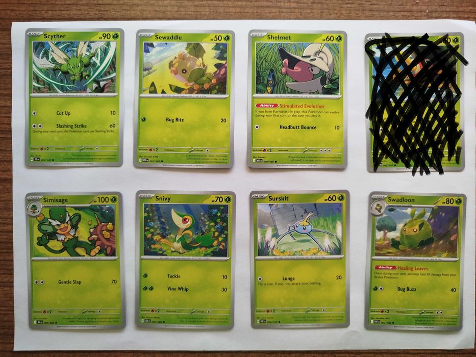 Cartas Pokémon TCG Bu 1.1