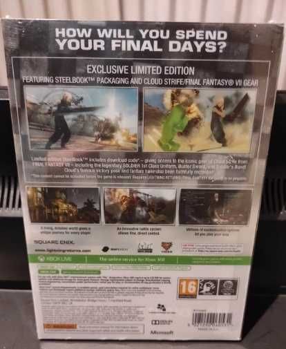 Lightning Returns Final Fantasy XIII Steelbook XBOX 360 (Novo selado)
