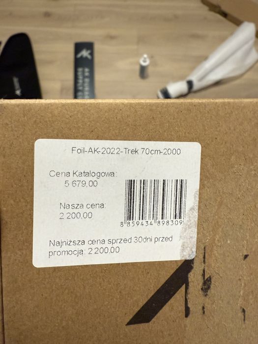 Foil AK 2022 Tracer 80cm 2000cm2 Nowy Wing