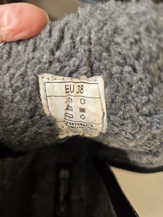 Botas de pele forradas