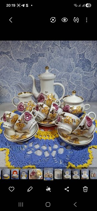 Продам  сервізи,чашки