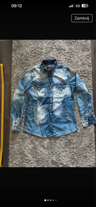 Koszula jeansowa Dsquared2