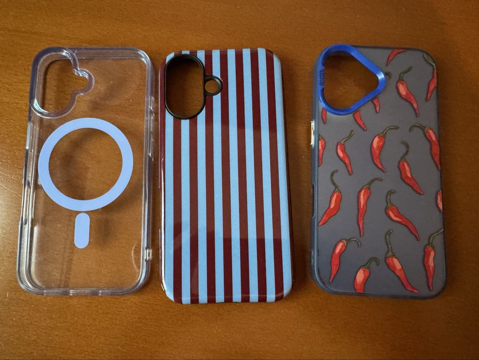 Pacote 3 capas iphone 16
