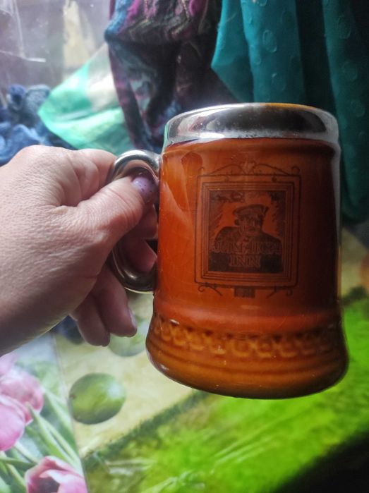 Чашка  кружка старинная керамическая Англия