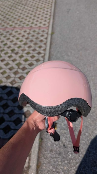 BTWIN Capacete de Ciclismo Bebé 500 Rosa