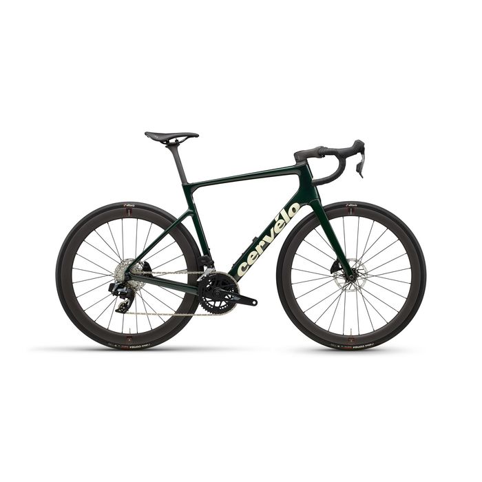Bicicleta Cervelo Caledonia-5 - Rival AXS - Emerald - Cream 2026