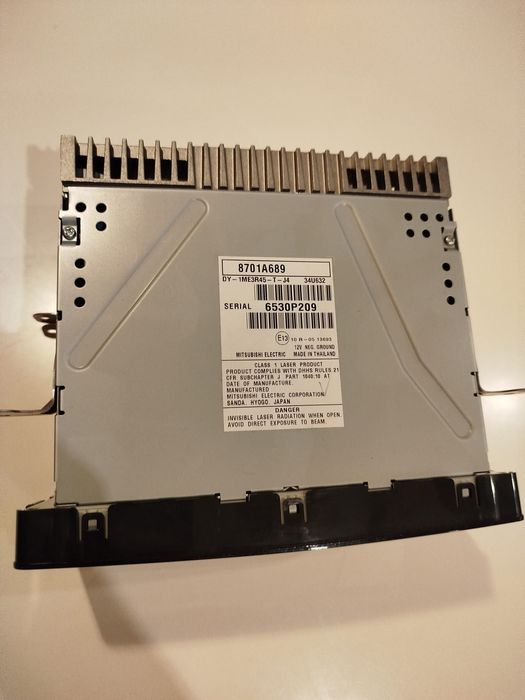 Radio 8701A689 do  Mitsubishi Outlander Asx Lancer