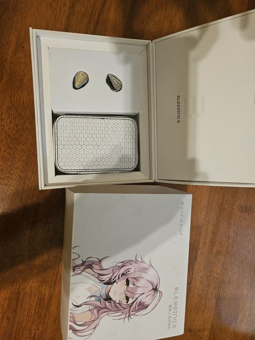 Moondrop blessing 3 + преміальний  Moondrop Line K  балансовий 4.4 mm