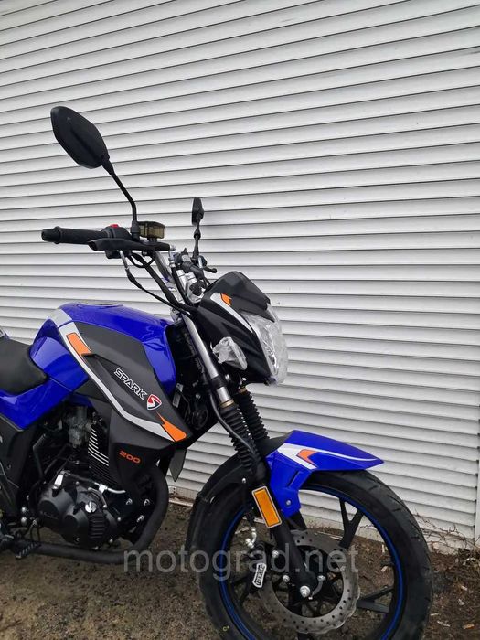 Мотоцикл дорожній Spark 200R синій