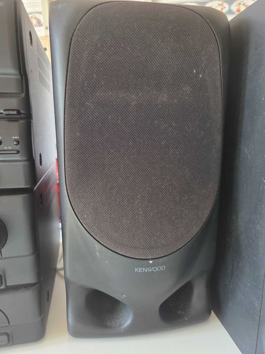Aparelhagem Kenwood com colunas — não funciona
