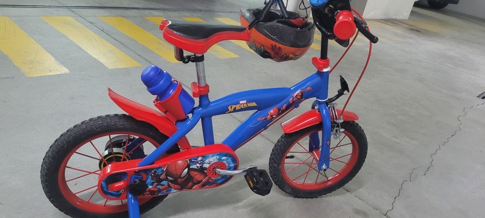 Bicicleta Homem Aranha R12 Criança