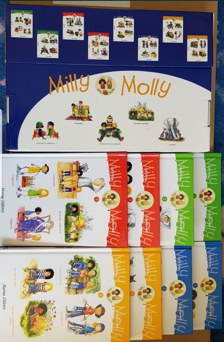 Milly e Molly - 8 livros novos na caixa original