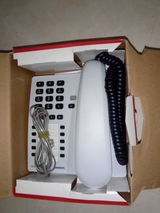 telefone com fios siemens euroset 5010 novo
