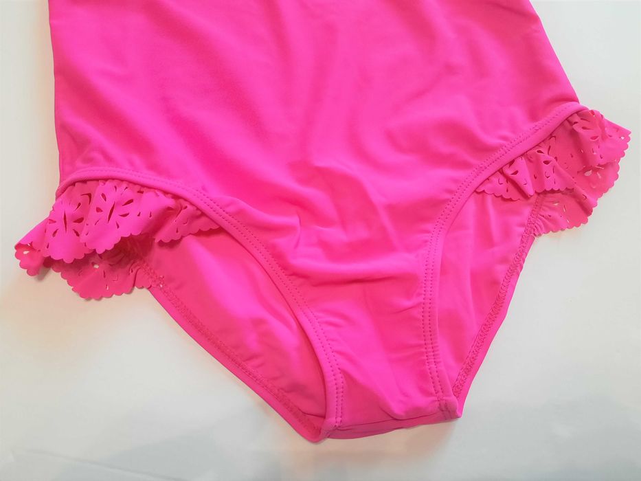 Strój kostium kąpielowy jednoczęściowy różowy Minoti roz 122-128