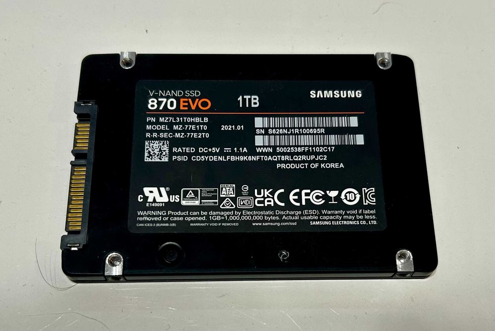 Dysk SSD Samsung 860 EVO 1TB