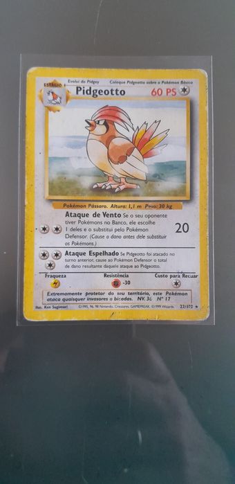 Cartas Pokemon Base set