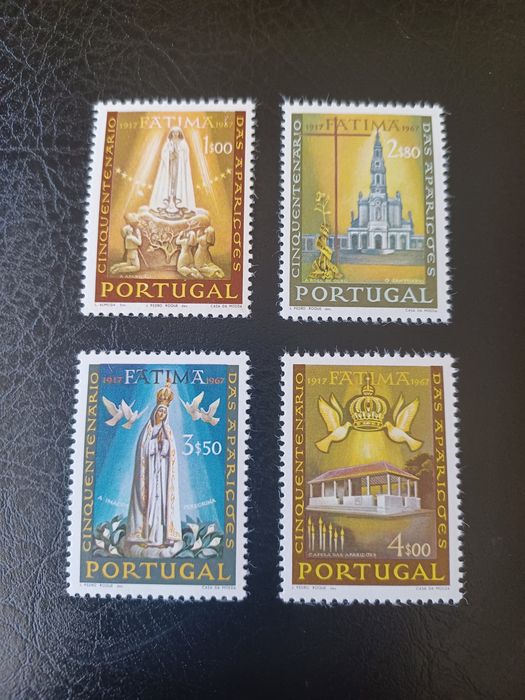 Fátima Stamps 1967, Unused