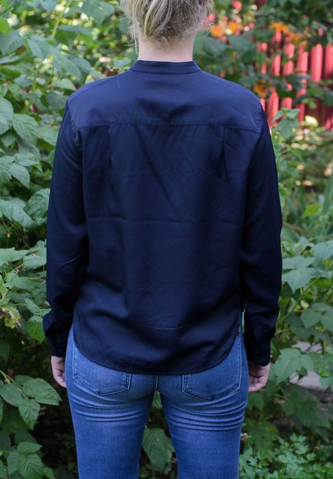 Женская укороченная рубашка блуза G-Star Raw Road Cropped Shirt L/S XS
