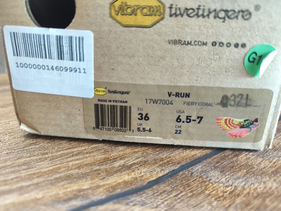 Продам тренінгові кросівки vibram FiveFingers
