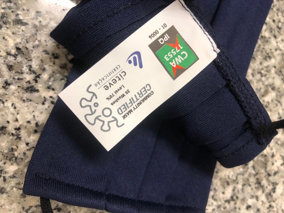 Conjunto de 3 máscaras de pano