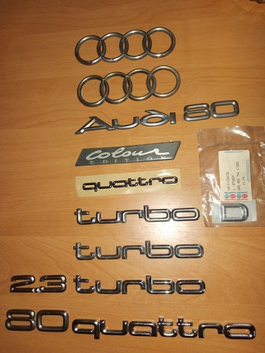 Emblemat quattro Audi 80 s2 Competition