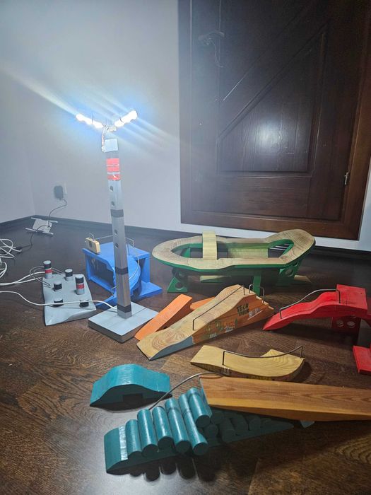 Fingerboard deska plus rampy deskorolka