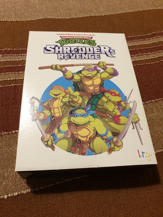 Jogo ps4 tmnt shredder's revenge radical Edition