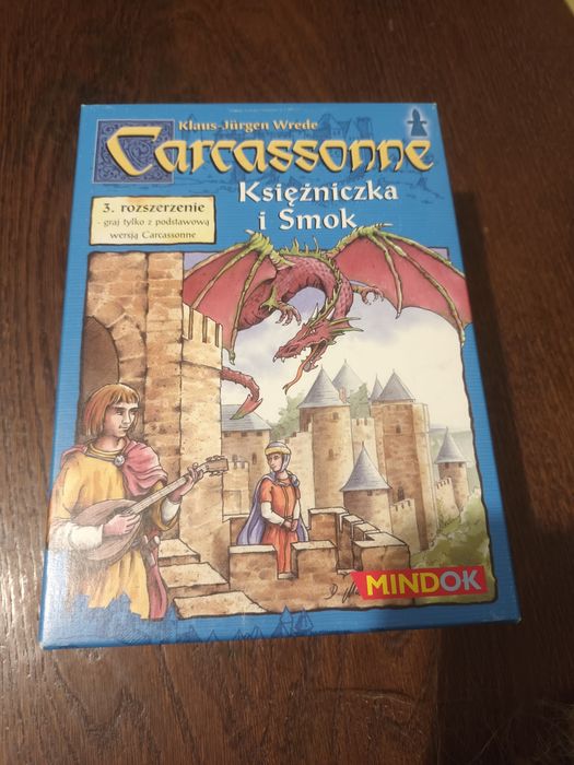 Carcassonne dodatek Księżniczka i Smok. Pierwsza edycja