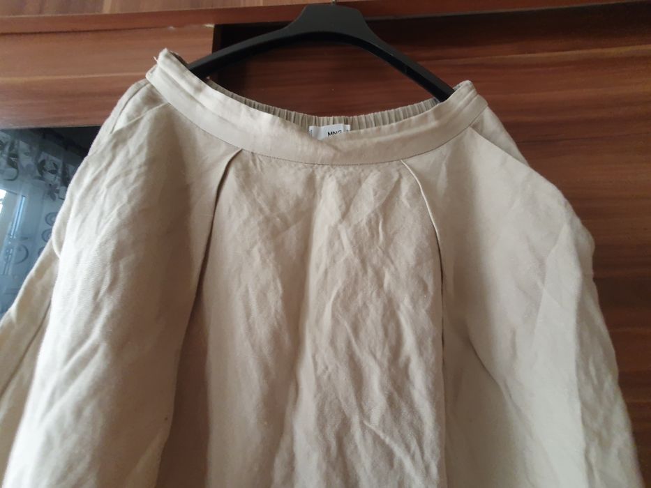 Mango maxi spodnica lniana M