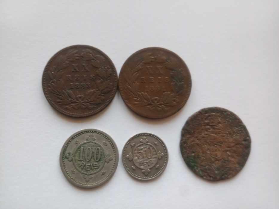 Lote Moedas Monarquia