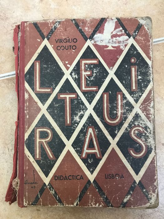livro LEITURAS II 1 ed Virgílio Couto 1948 muito raro Almada Negreiros
