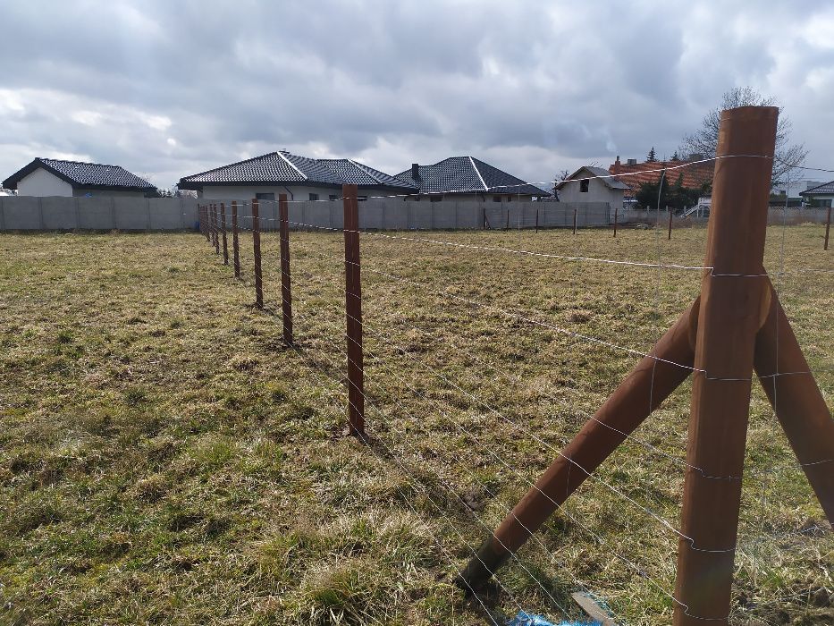 Ogrodzenia budowlane tymczasowe z siatki leśnej ! 14zł/mb PHU MATT