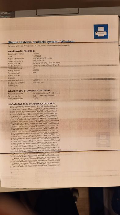 Drukarka laserowa Samsung clp310