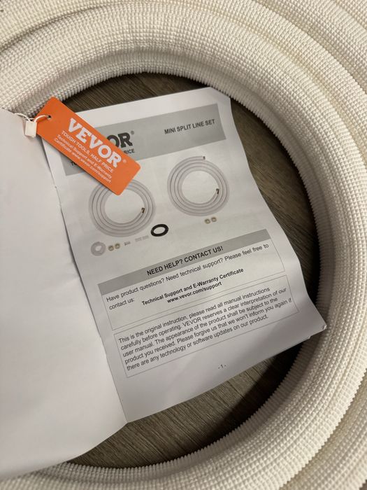 Conjunto de tubos VEVOR  AC