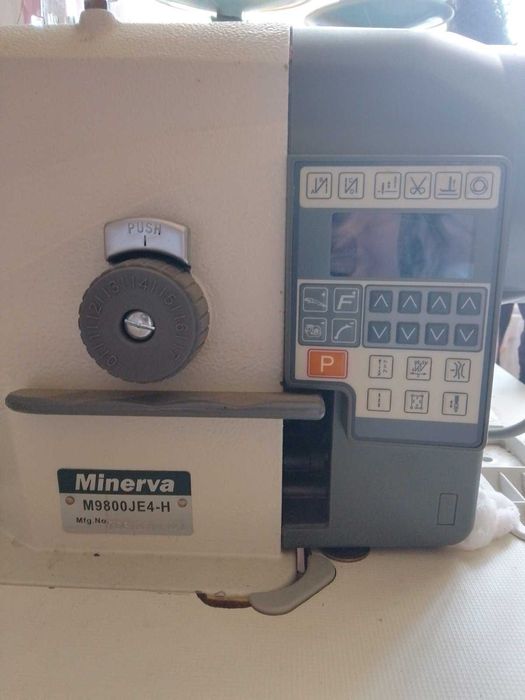 Промислова прямострочка швейна машина Minerva 9800JE4-H