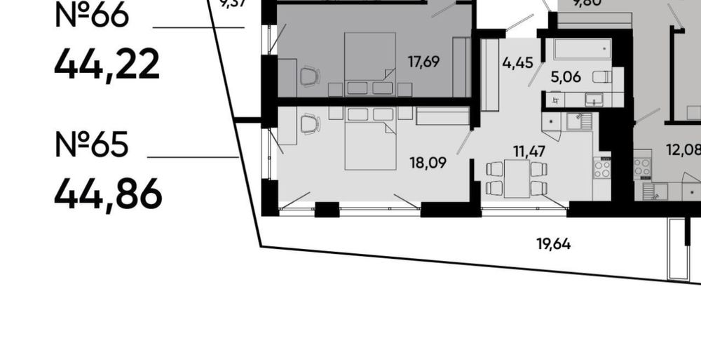 1-room apartment apartment by the address (area 45 m²) - Atlanta.ua - photo 4