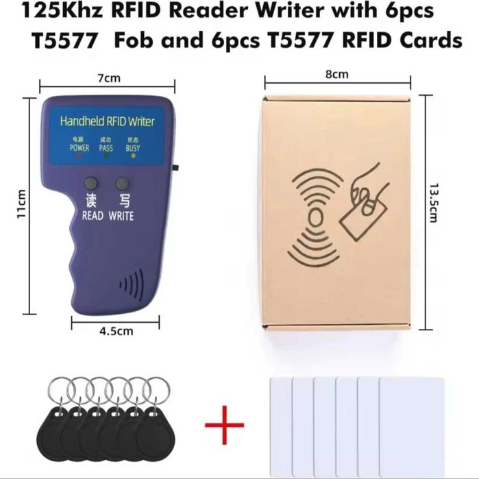 НОВЫЙ Дубликатор RFID-карт ключей для записи и чтения 125 кГц EM4100