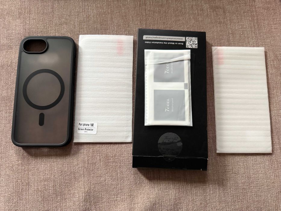 Capa Iphone 16e (com Magsafe) + 2 películas protetoras de ecrã